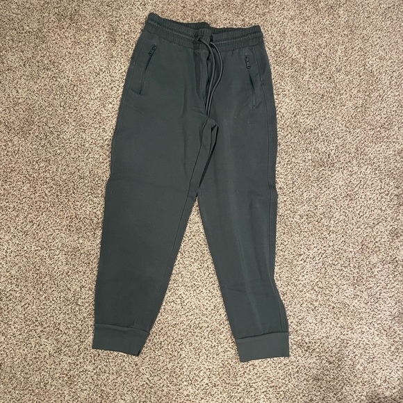 Women’s Jogger Pants Set - Cream, Green, and Navy - Picture 2 of 6